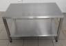 Nerezový stolek gastro  (Stainless steel table gastro ) 100x59x62